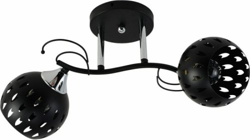 Потолочная люстра 01314-0.3-02 BK+CR