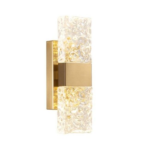 88068W gold/clear Настенное бра Delight Collection Wall lamp 88068W gold/clear