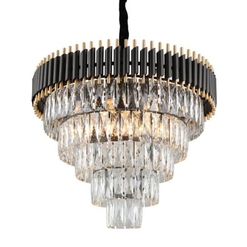 OML-69803-15 Подвесная хрустальная люстра Corleone Omnilux OML-69803-15