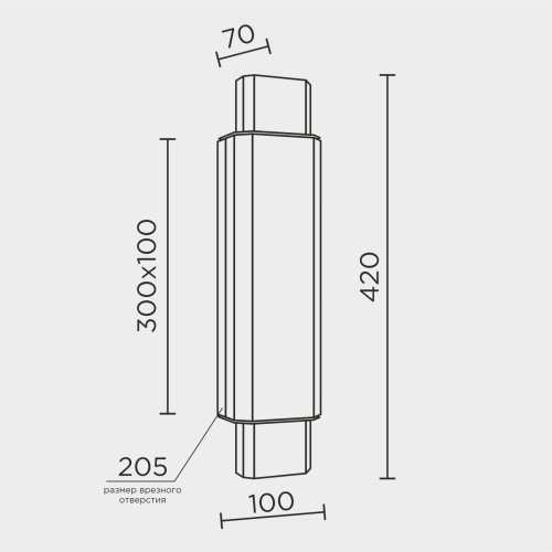 ML.542.420 GD Настенный светильник ML Modelux ML.542.420 GD