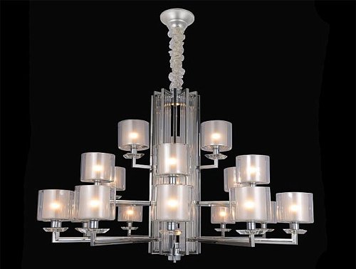 4412+6+3/C chrome Подвесная светодиодная люстра 4400 Newport 4412+6+3/C chrome