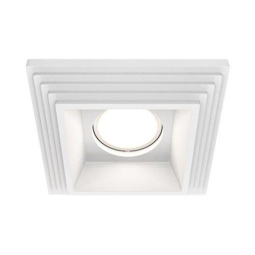 Встраиваемый светильник Maytoni Gyps Modern DL005-1-01-W-1
