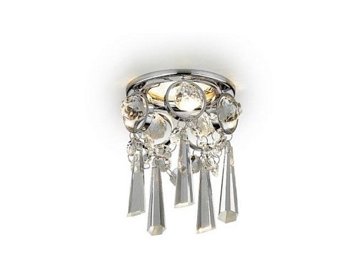 K2222 CH/CL Встраиваемый светильник Ambrella Crystal K2222 CH/CL