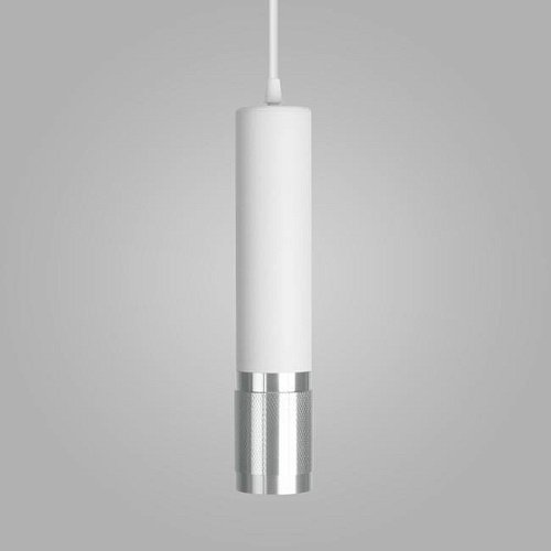 DLN108 GU10 белый/серебро Подвесной светильник Tony Eurosvet DLN108 GU10 белый/серебро