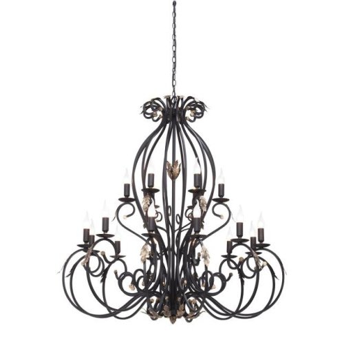 Люстра многоярусная V1014 V1014/12+6 Vitaluce Premium