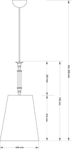Светильник потолочный Kutek Napoli NAP-ZWD-1(P/A)