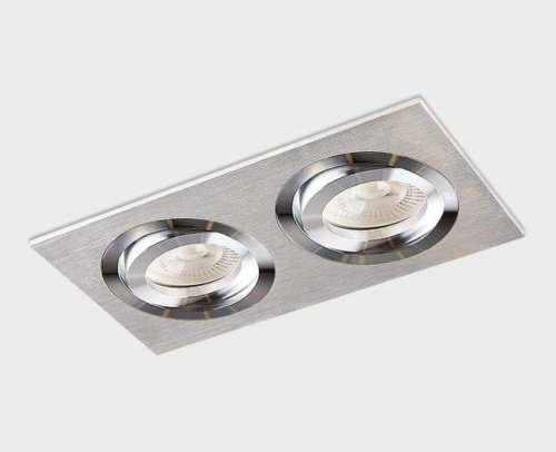 SAG203-4 silver/silver Встраиваемый светильник Italline SAG 03ss SAG203-4 silver/silver