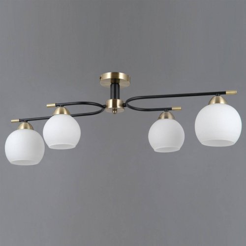 Потолочная люстра ILLUMICO IL0638-4CSQ-24 AB BK LIBRA