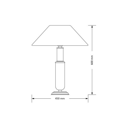 Настольная лампа Kutek Natura NAT-LG-1(T)