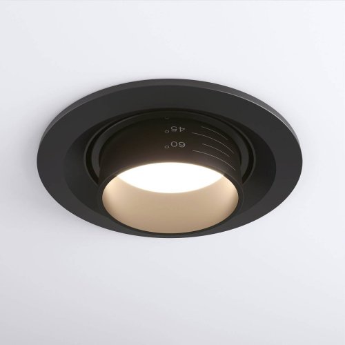 Встраиваемый светильник Elektrostandard Zoom 9920 LED 15W 3000K черный