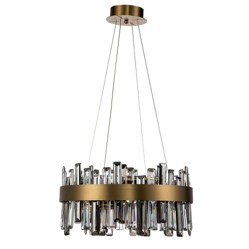 V000037 Подвесная люстра Indigo Ritmo 12006/8P Brass V000037