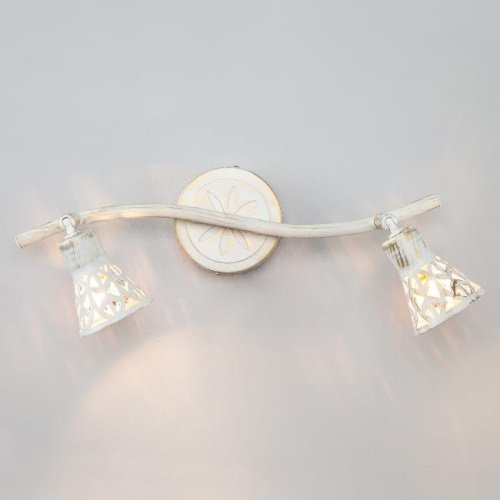 Светильник спот Eurosvet Alaska 20027/2 белый с золотом