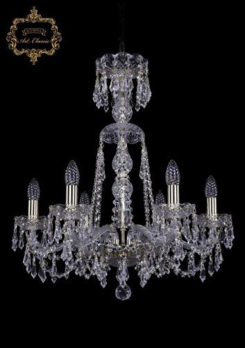 11.23.6.200.XL-64.Gd.Dr Подвесная хрустальная люстра 11.23 Art Classic 11.23.6.200.XL-64.Gd.Dr