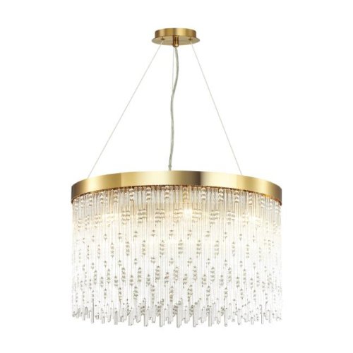 Подвесная хрустальная люстра Refano Odeon Light 4848/8