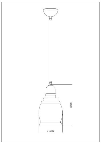 Светильник подвесной Escada Fireside 1101/1