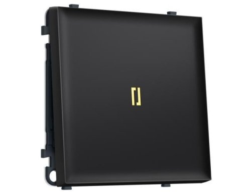 MS802010 MS802010 Комплект механизма 1-кл выключателя с подсветкой 3200K SIGMA Черный матовый 10A-250V QUANT PRO (SP8020, PR101, G11Y)