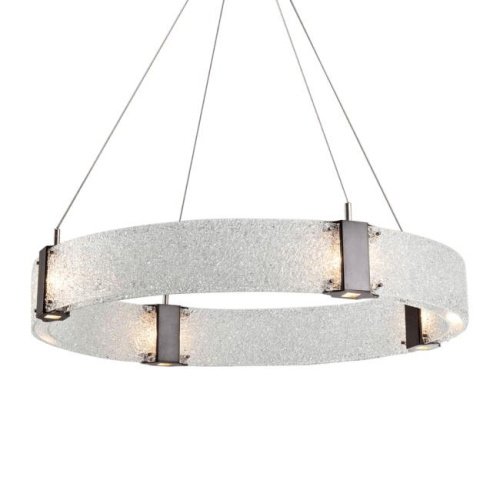 D8028P/R/D800 black/clear Подвесная люстра Delight Collection Parallel Ring D8028P/R/D800 black/clear