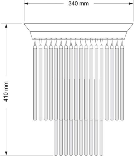 Потолочная люстра Kutek Fiore FIO-PLM-4(N)