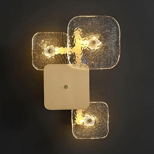 MT9050-3W brass Настенный светильник Delight Collection Wall lamp MT9050-3W brass