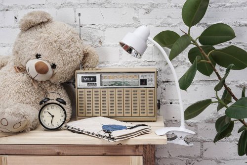 Настольная лампа Uniel TLD-557 Beige/LED/350Lm/5500K/Dimmer