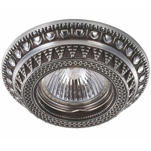 Встраиваемый светильник с узорами Vintage 370009 Novotech
