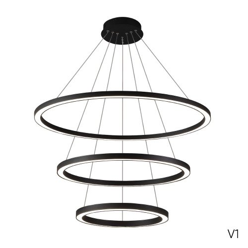 FORTUNA SP158W LED BLACK Подвесная люстра Crystal Lux Fortuna FORTUNA SP158W LED BLACK