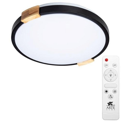 Светильник потолочный Arte Lamp Jersey A2683PL-72BK