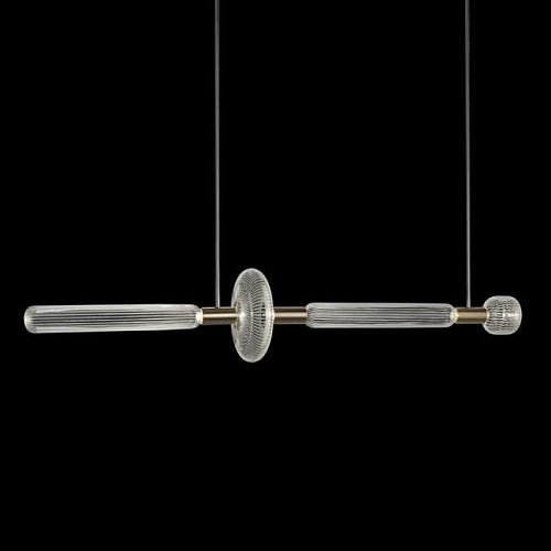 MJ6061P/D gold/clear Светильник подвесной Delight Collection MJ6061P MJ6061P/D gold/clear