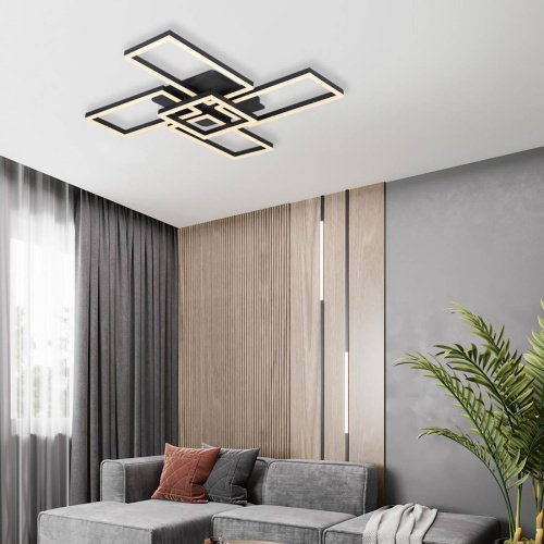 L11004-5 BK Потолочная люстра L LED4U L11004-5 BK