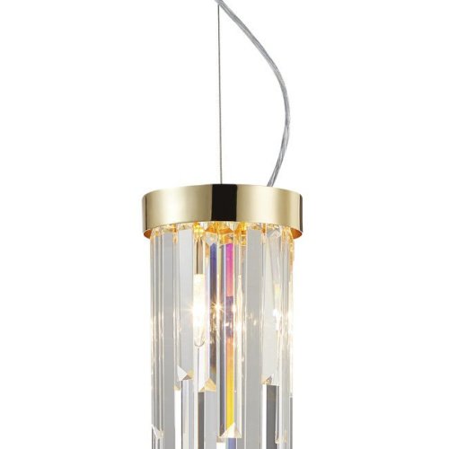 Светильник подвесной Lumien Hall Dzhillian LH0048/2P-GD-CL