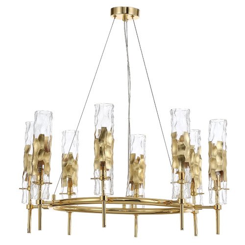 PRIMAVERA SP8 GOLD Подвесная люстра Crystal Lux Primavera PRIMAVERA SP8 GOLD
