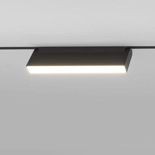 Slim Magnetic Трековый светильник 12W 4200K Kos (чёрный) 85085/01 Трековый светильник Elektrostandard Slim Magnetic Slim Magnetic Трековый светильник 12W 4200K Kos (чёрный) 85085/01