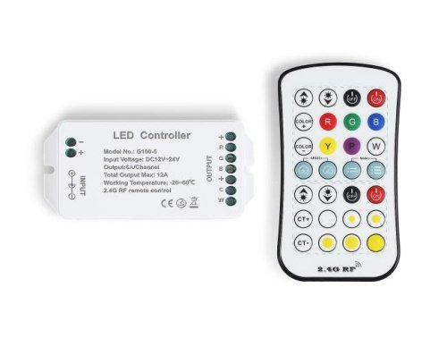 Контроллер для светодиодных лент RGB+CCT c радио пультом Ambrella LED Strip GS11501
