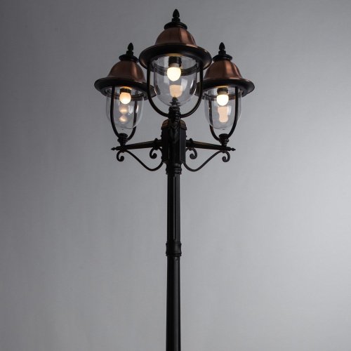 A1486PA-3BK Столб фонарный уличный Arte Lamp BARCELONA A1486PA-3BK