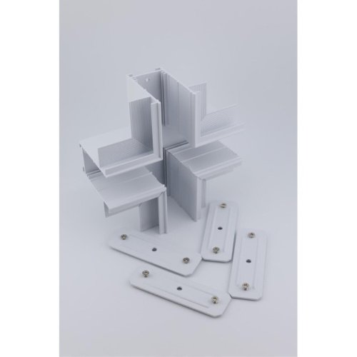 Трековый соединитель Х-образный Magnetic track 220 Aployt APL.0285.10.04