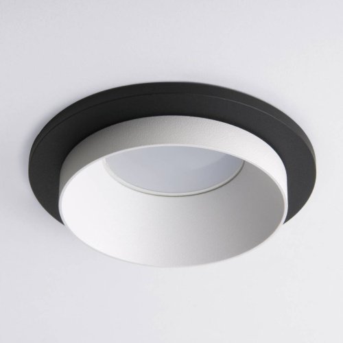 114 MR16 белый/черный Встраиваемый светильник Elektrostandard 114 MR16 белый/черный