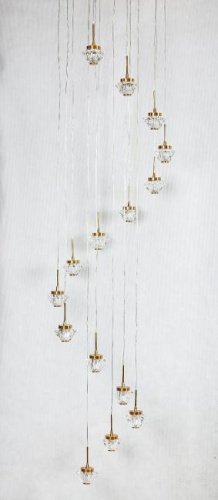 Люстра каскадная Gerhort G52140 G52143/15BRS CL