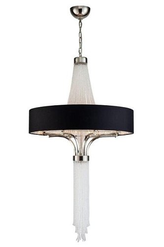 COSMOPOLITAN 2970.8 black Подвесная хрустальная люстра Cosmopolitan Lucia Tucci COSMOPOLITAN 2970.8 black