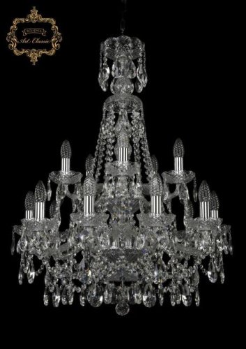 11.25.10+5.220.2d.XL-85.Cr.Sp Подвесная хрустальная люстра 11.25 Art Classic 11.25.10+5.220.2d.XL-85.Cr.Sp