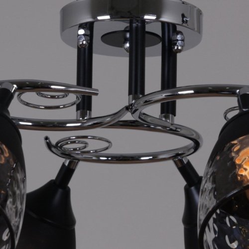 Потолочная люстра 70139-3.3-06 CR+BK