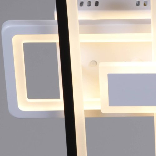 Потолочная люстра Reluce 03629-0.3-2+1 WH+BK