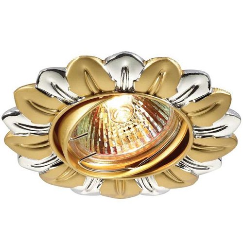 369819 Встраиваемый светильник с узорами Flower 369819 Novotech