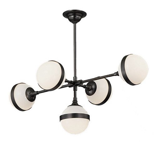 9252P/5L black Люстра на штанге Delight Collection Peggy 9252P/5L black