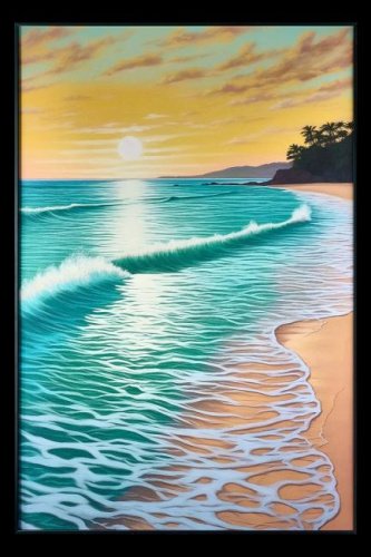 TD200 Картина настенная Teona Decor Beach TD200