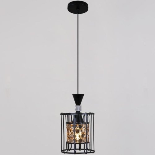 Подвесной светильник 05402-0.9-01 BK+GD