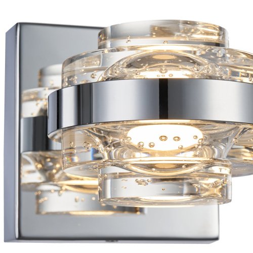 Настенное бра Delight Collection Indiana MB22030002-1A chrome/clear
