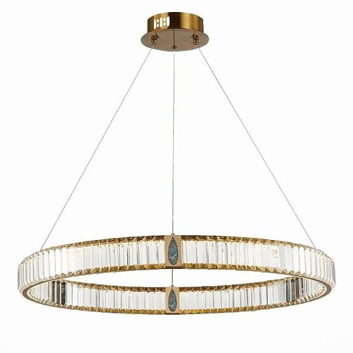 D8016P/R/D800 gold/clear Подвесная люстра Delight Collection D8016 D8016P/R/D800 gold/clear