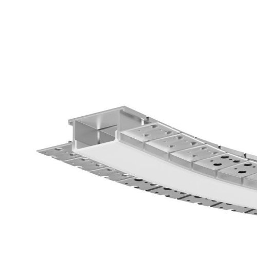 Алюминиевый профиль встраиваемый с боковым изгибом Maytoni Встраиваемый со скрытым фланцем профиль 636003