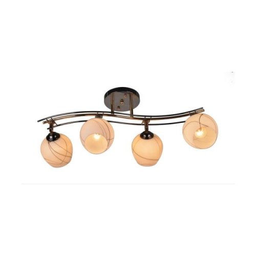 880/4PF-Darkgold Потолочная люстра ID lamp Violetta 880/4PF-Darkgold