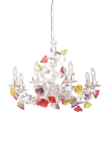 Fiori di rose 185.8 Люстра подвесная с цветочками Fiori di rose Fiori di rose 185.8 Lucia Tucci